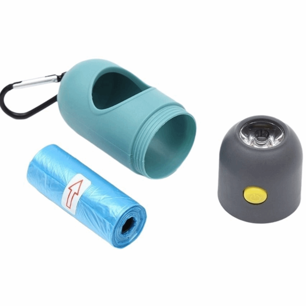 Poop Bag Dispenser - 금속 카라비너 강아지 배변 봉투 디스펜서